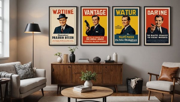 Affiches vintage : apportez une touche d'élégance à votre intérieur