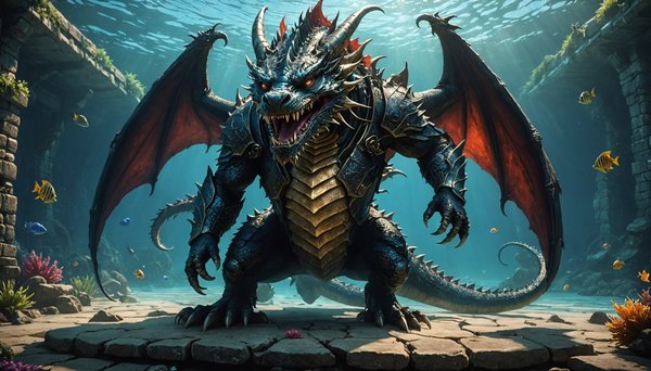 Plongée dans l'univers du dragon du jeu en pleine maintenance