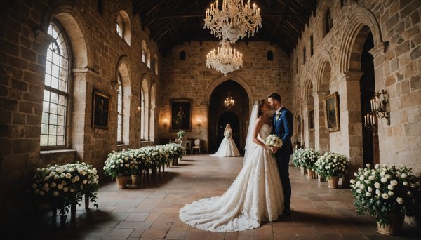Choisissez le château parfait pour le mariage de vos rêves